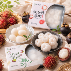 泰國雙后果肉綜合組(山竹/紅毛丹)_共4盒
